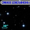2MASS J20250434+3450082