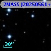 2MASS J20250561+3447360