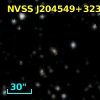 NVSS J204549+323350