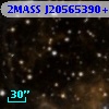 2MASS J20565390+3105226