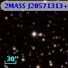 2MASS J20571313+3155305