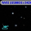 NVSS J150031+342622