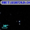 FIRST J150728.9+343030