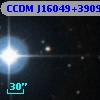 CCDM J16049+3909B