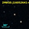 2MASS J16052641+4113485