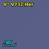 V* V732 Her
