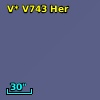 V* V743 Her