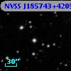 NVSS J185743+420500