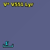 V* V551 Lyr