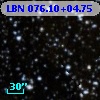 LBN 076.10+04.75
