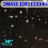 2MASS J20212334+3908342