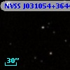 NVSS J031054+364401