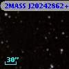 2MASS J20242862+3624345