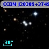 CCDM J20308+3749C