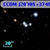 CCDM J20308+3749A