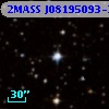 2MASS J08195093-3928489