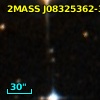 2MASS J08325362-3958016