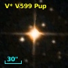 V* V599 Pup