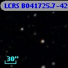 LCRS B041725.7-423112