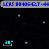 LCRS B040642.7-442125