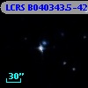 LCRS B040343.5-424330