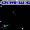 LCRS B040439.1-422425