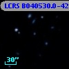 LCRS B040530.0-424232
