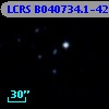 LCRS B040734.1-424001