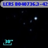 LCRS B040736.3-424006