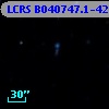 LCRS B040747.1-423102
