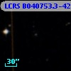 LCRS B040753.3-421155