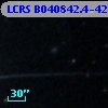LCRS B040842.4-420634