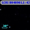 LCRS B040901.1-423604