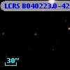 LCRS B040223.0-422931