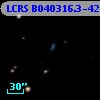 LCRS B040316.3-421106