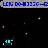 LCRS B040325.6-420723