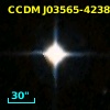 CCDM J03565-4238AB