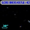 LCRS B035437.6-423210