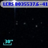 LCRS B035537.6-415100