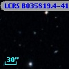 LCRS B035819.4-412843