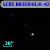 LCRS B035841.4-421329