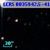 LCRS B035842.5-415441