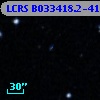 LCRS B033418.2-414952