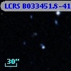 LCRS B033451.8-415137
