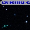 LCRS B033558.8-420222