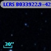 LCRS B033922.9-420352