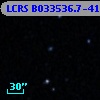 LCRS B033536.7-413542