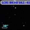 LCRS B034710.5-414923