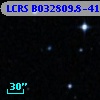 LCRS B032809.8-411858