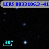 LCRS B033106.3-413708